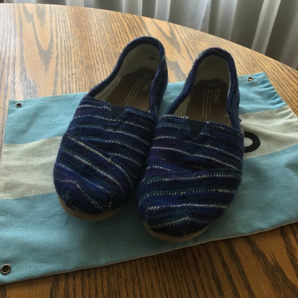 TOMS Indigo Tribal Sweater with Fleece - Picture 2 of 4
